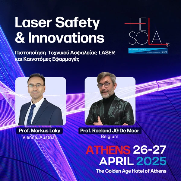 Laser Safety & Innovations. Πιστοποίηση Τεχνικού Ασφαλείας Laser και Καινοτόμες Εφαρμογές